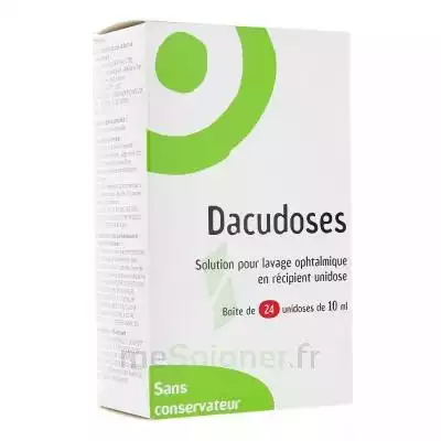 Dacudoses Solution Pour Lavement Ophtalmologique 24unid/10ml à LE BARP